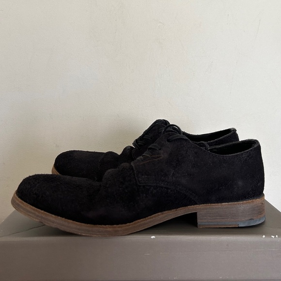 BNWOT Vintage Black AllSaints Derby Shoes US 10/UK 9/EU 43 main image 5